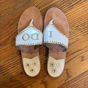 Jack Rogers I Do flip flops